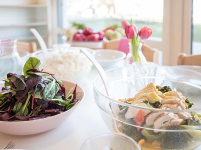 Das Mittagessen in der Wichtel Akademie