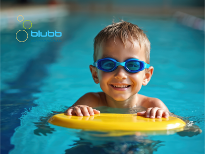 Schwimmen lernen mit der Wichtel Akademie und der Schwimmschule blubb