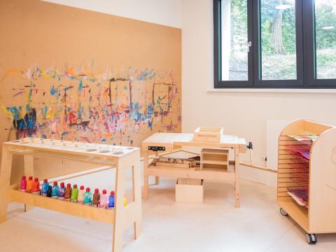 Atelier in der Wichtel Akademie Schwabing Biederstein